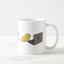 Bunny Blogger! | mug