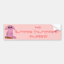 Bunny Bumper Stickers
