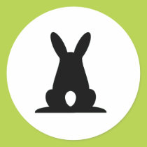 Bunny Butt Sticker stickers