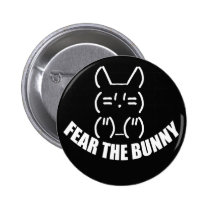 Bunny Button - Black buttons