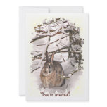 Bunny Christmas Invitation