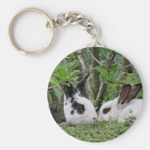 Bunny Couple Keychain