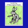 Bunny  Cut & Play 9 Piece Jigsaw Puzzle