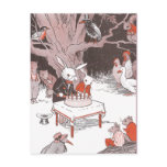 Bunny Cuts Birthday Cake Post Cards