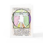 Bunny Da Vinci Greeting and Note Card