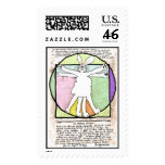 Bunny DaVinci Lettuce Code Custom Postage Stamps