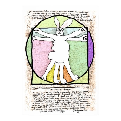 Bunny DaVinci Poster and Print by zooogle