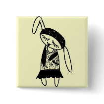 bunny doll buttons by anacletocold bunny doll buttons