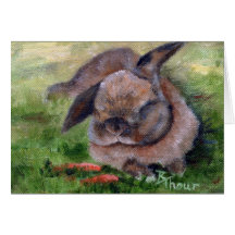 Bunny Dreams Greeting Cards