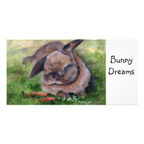 Bunny Dreams Photo Card photo cards