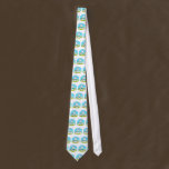 Bunny Dying Easter Eggs Tie ties