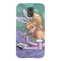 illustration, al rio, drawing, bunny, ears, tail, lingerie, writing, pen, art, funny, [[missing key: type_casemate_cas]] with custom graphic design