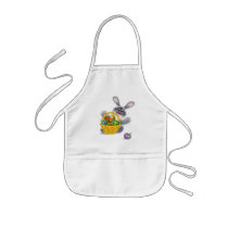 Bunny & Easter Eggs aprons by Lidusik Bunny & Easter Eggs aprons