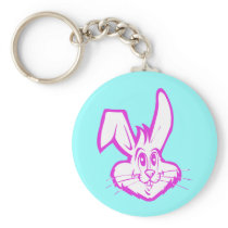 BUNNY FACE KEY CHAINS