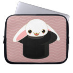 bunny from the hat laptop sleeve