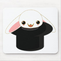 bunny from the hat mousepads