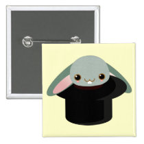 bunny from the hat buttons