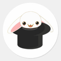 bunny from the hat stickers