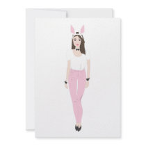 Bunny Girl Invitation
