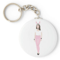 Bunny Girl Key Chain