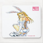 Bunny Girl Mousepad
