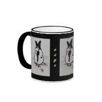 Bunny Go Oops aceo Mug