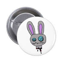 'Bunny Head' Button buttons