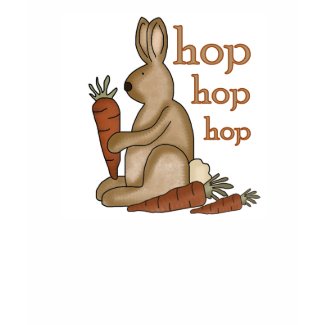 Bunny Hop Easter Tshirts shirt
