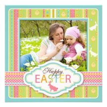 Bunny Hop Invitation Square 2