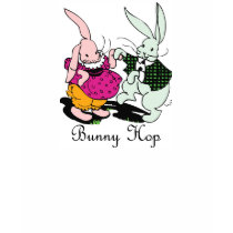 Bunny Hop t-shirts by easterbasket Bunny Hop t-shirts