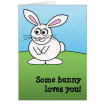Bunny - I'd Rather be farming! cartoon animal cards