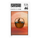 Bunny in a Basket (Stamps) by SophiaDeer Bunny in a Basket (Stamps)