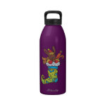 Bunny in stocking. reusable water bottle