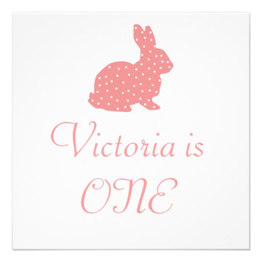 Bunny Invitation