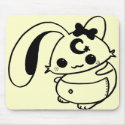 bunny kawaii doll mousepads by anacletocold bunny kawaii doll mousepads