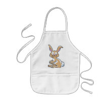 Bunny kids apron