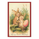 Bunny Kid's Easter Poster