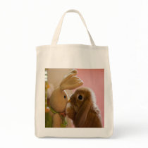 Bunny Kissing "Stuffed Bunny" Bag