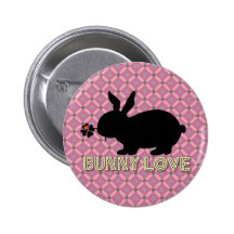 Bunny Love Botton Pins