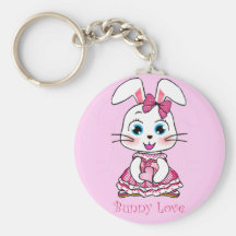 Bunny Love Keychain