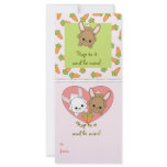 Bunny Love Customized Rack Card