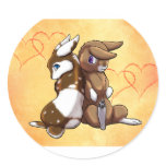 Bunny Love stickers
