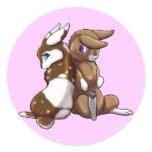 Bunny Love stickers