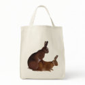 Bunny Love Tote bags
