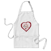 BUNNY LOVE VALENTINE APRON