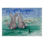 Bunny Lovin' aceo Business Cards