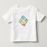 Bunny Mandala in Four Pastel Colors t-shirts