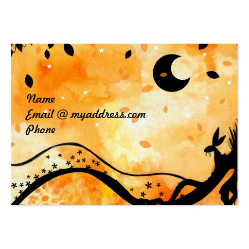 Bunny McGee - business cards (back side)