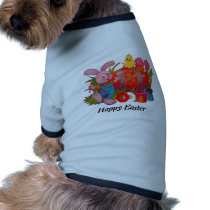 bunny.painter.dog shirt
