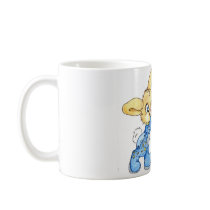 Bunny Pillow Fight Mug by bunny_muffins Bunny Pillow Fight Mug